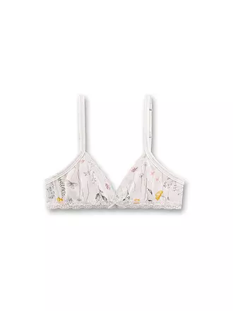 SANETTA | Mädchen Bustier whitepebb | 
